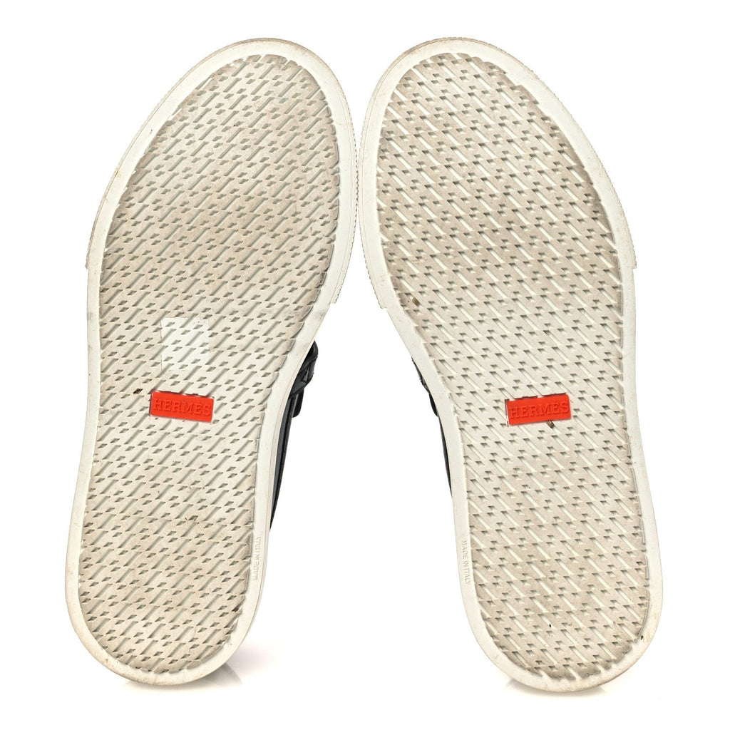 Calfskin Game Slip On Sneakers 37 Black