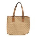Monogram Large Tote Dark Brown
