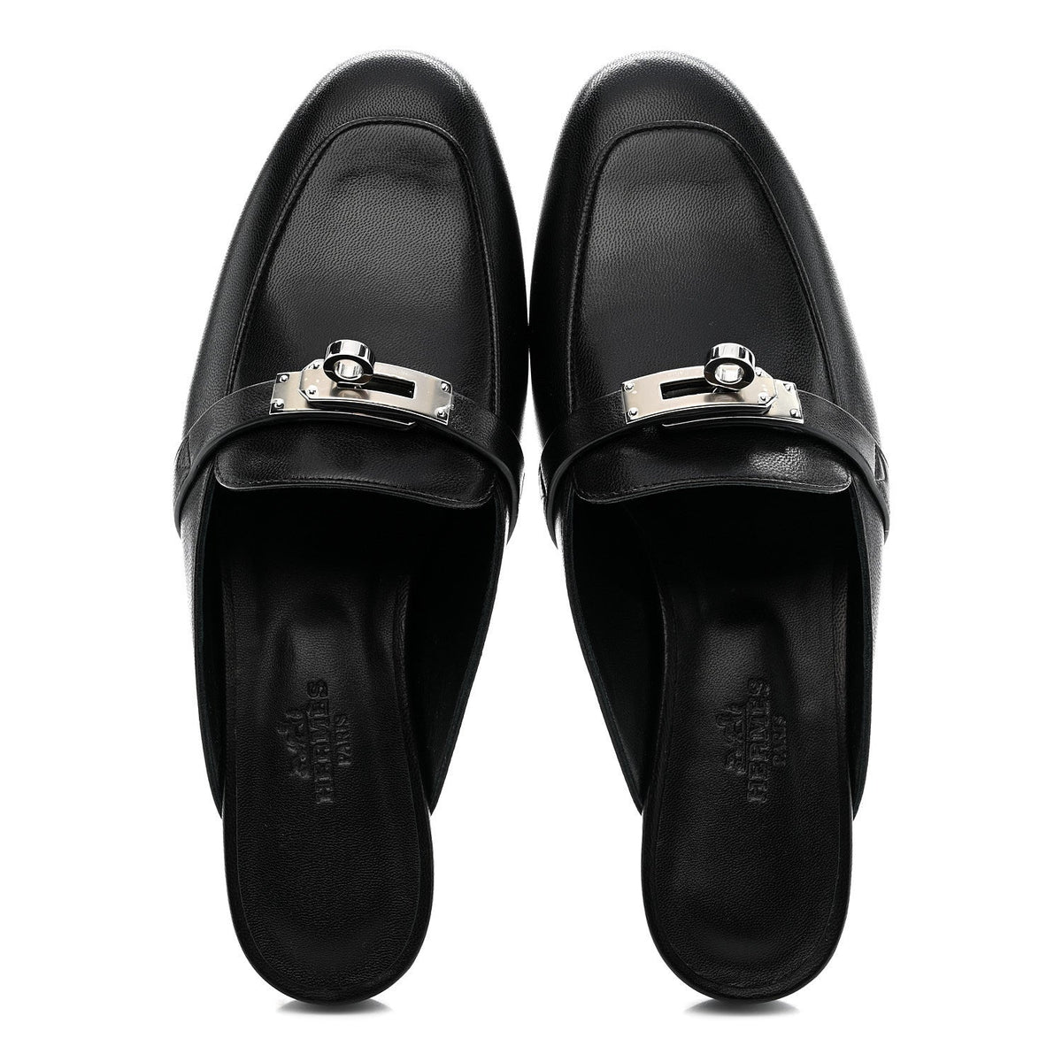 Goatskin Oz Mules 35 Black