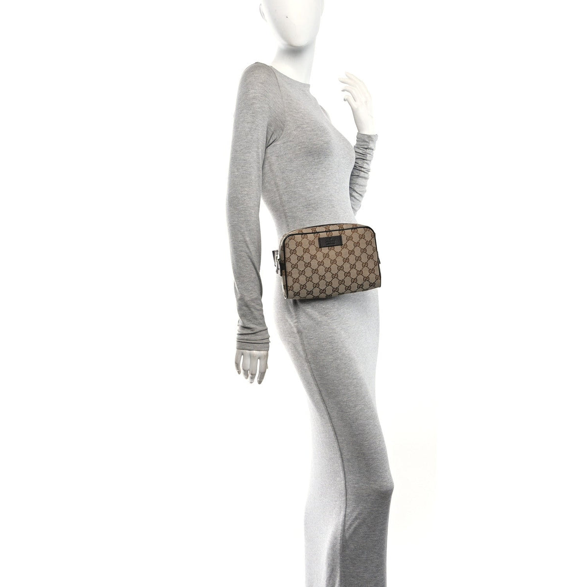 Monogram Belt Bag Dark Brown