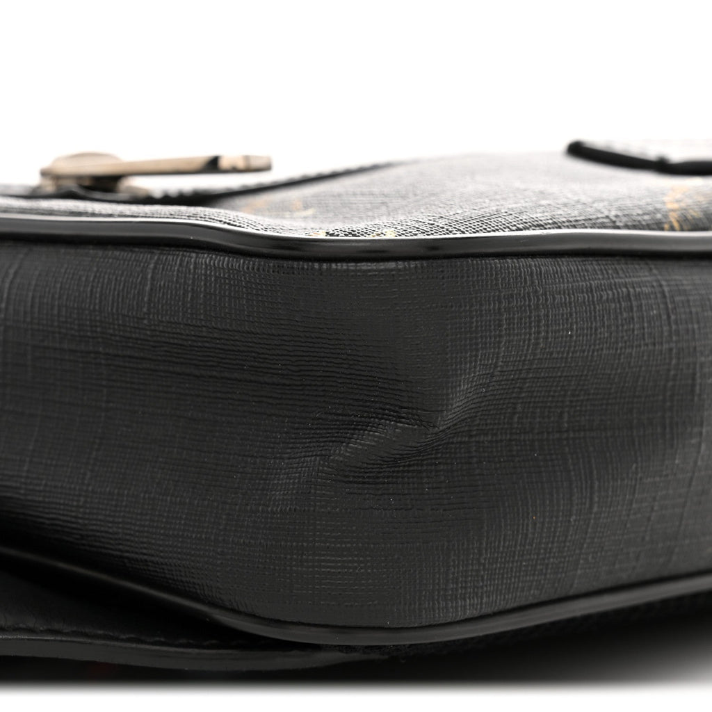 Soft GG Supreme Monogram Tigers Belt Bag Black Multicolor