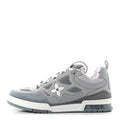 Suede Mesh Mens LV Skate Sneakers 9 Gray