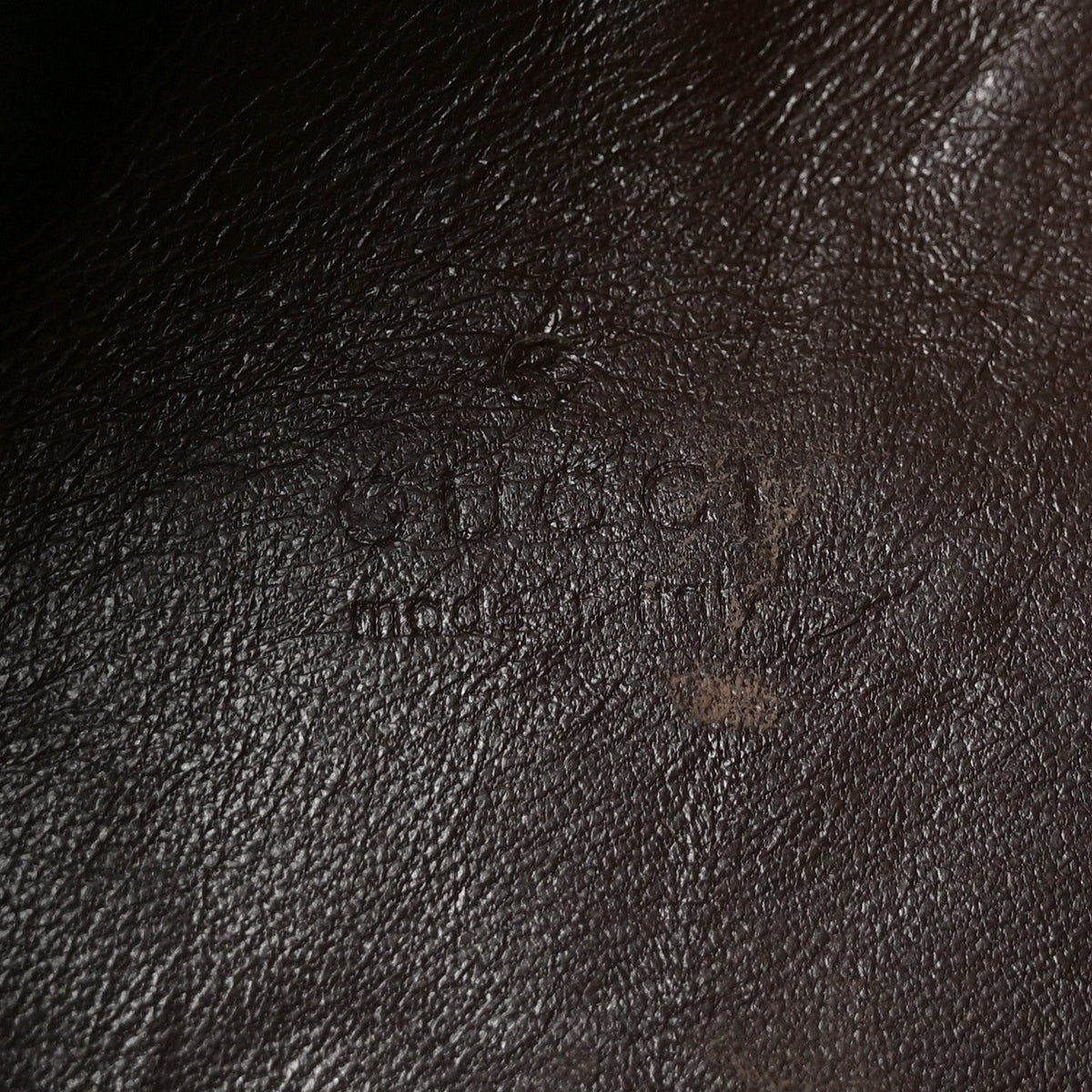 GG Suede B Medium Shoulder Bag Brown