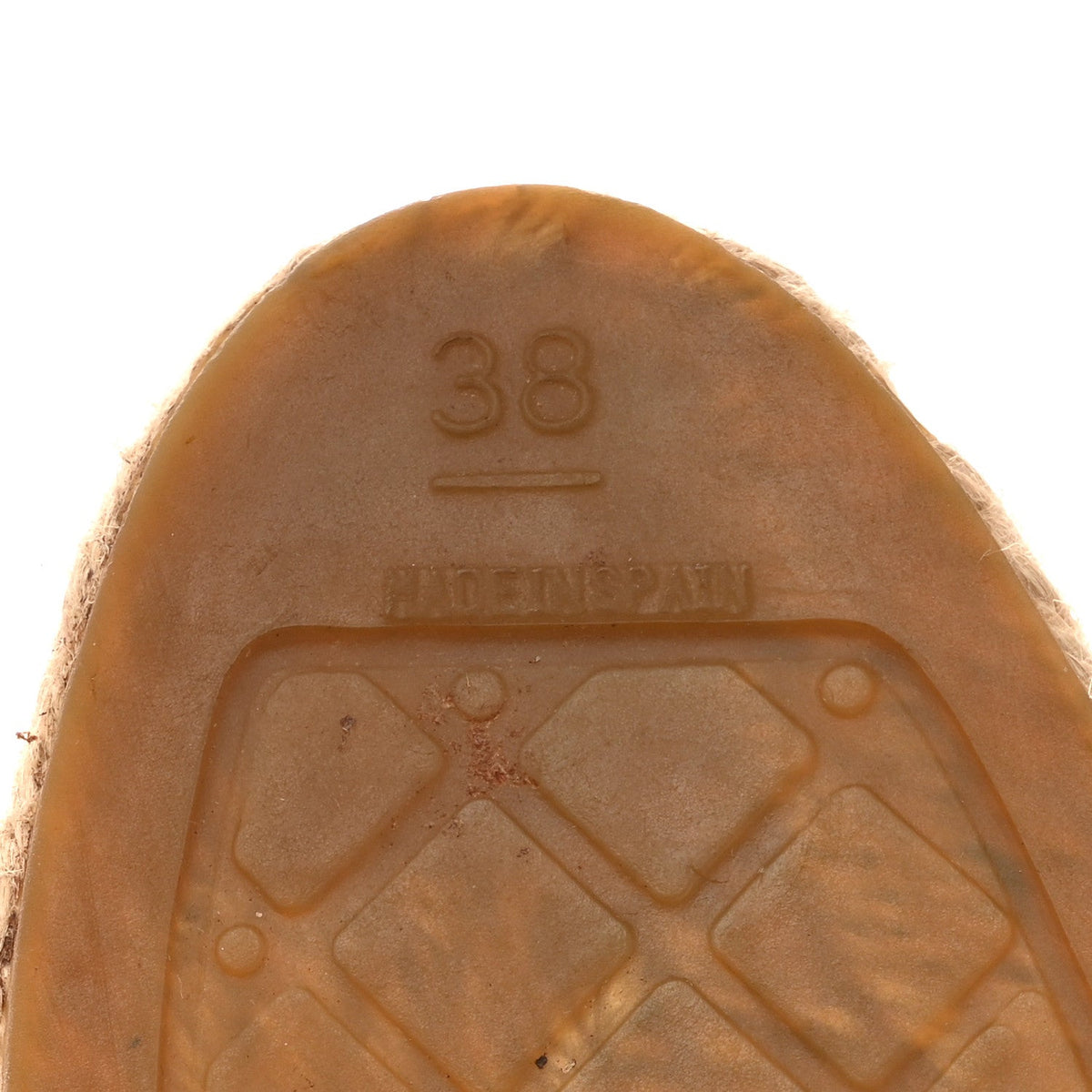 Lambskin CC Espadrilles 38 Dark Navy