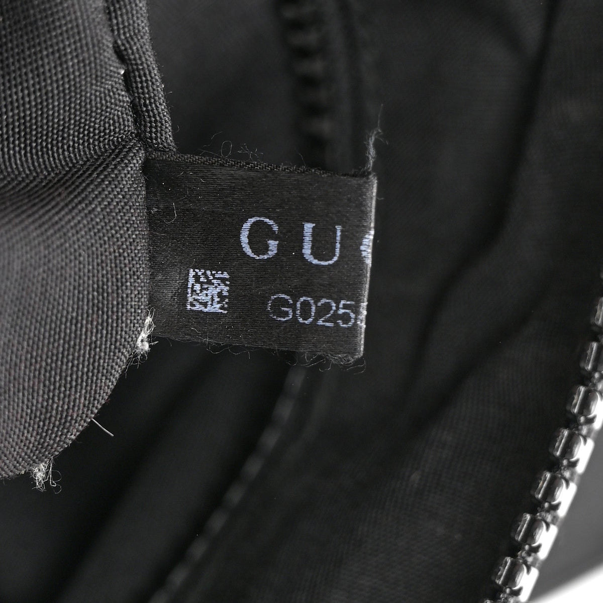 Nylon Monogram Medium Flat Messenger Bag Black