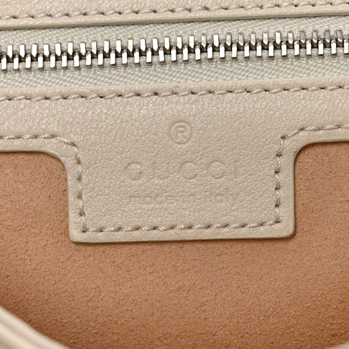 Goatskin Small GG Monochrome Aphrodite Shoulder Bag Mystic White