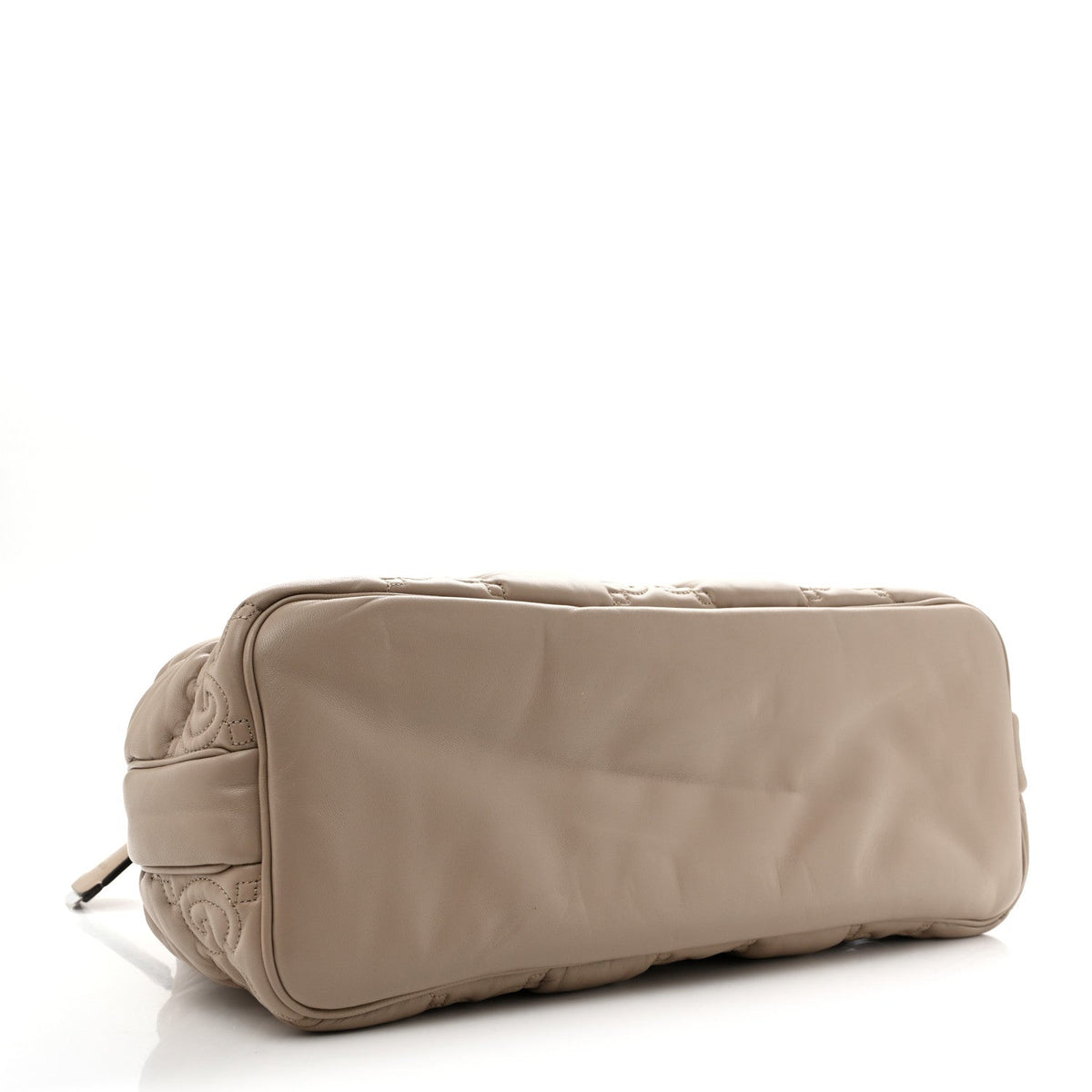 Calfskin GG Matelasse Large Tote  Beige
