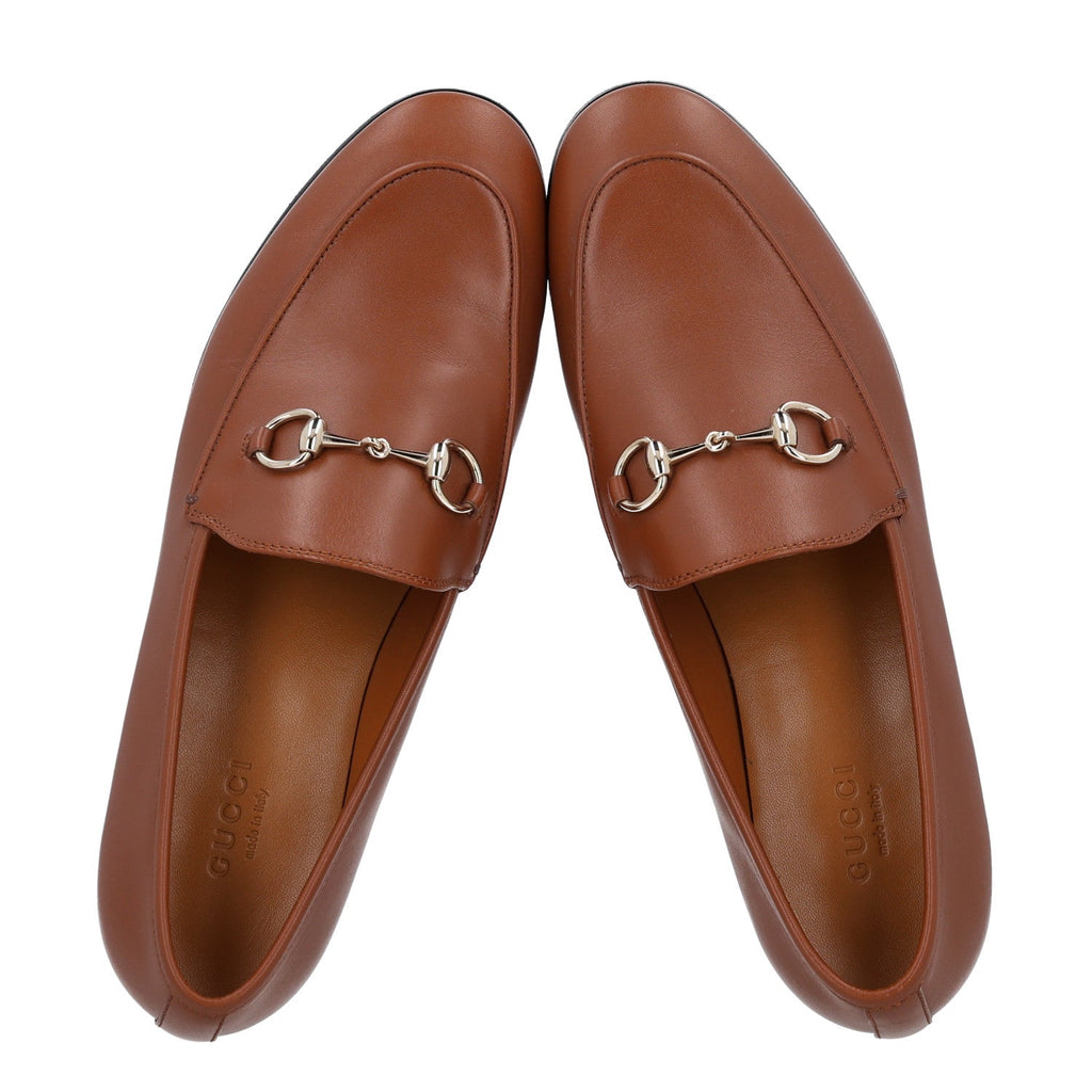 Calfskin Womens Jordaan Loafers 37 Sweet Chestnut