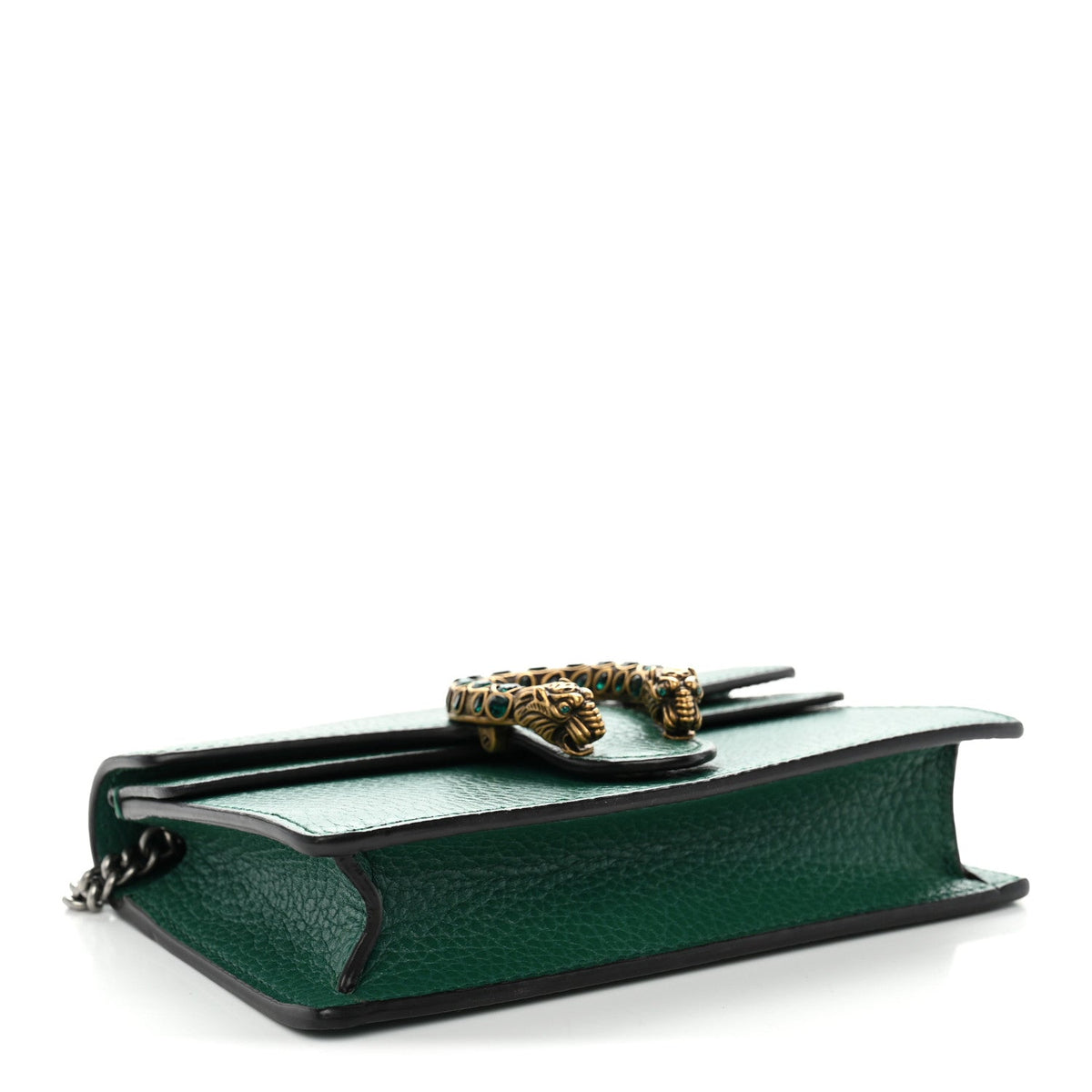 Calfskin Super Mini Dionysus Shoulder Bag Emerald