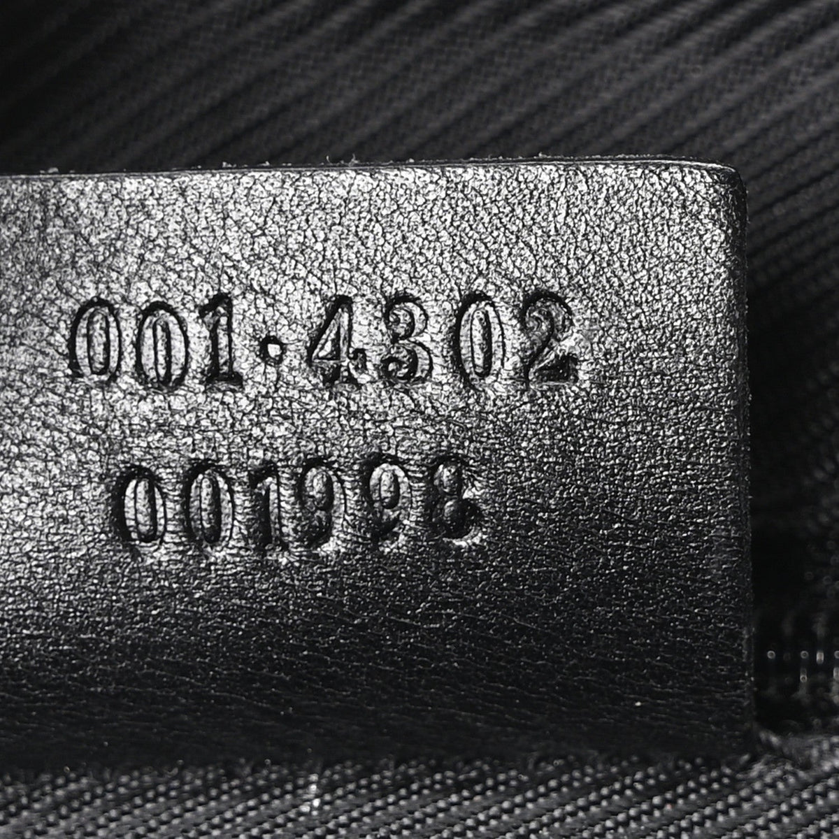 GG Canvas Monogram Shoulder Bag Black