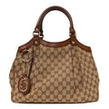 Monogram Medium Sukey Tote Brown