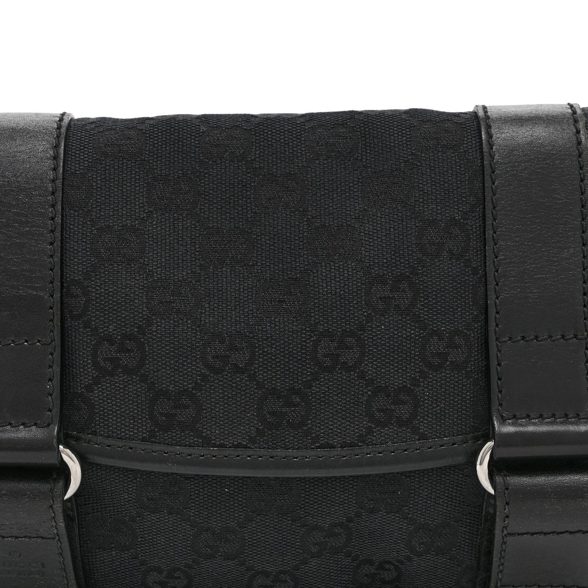 Monogram Waist Belt Bag Black