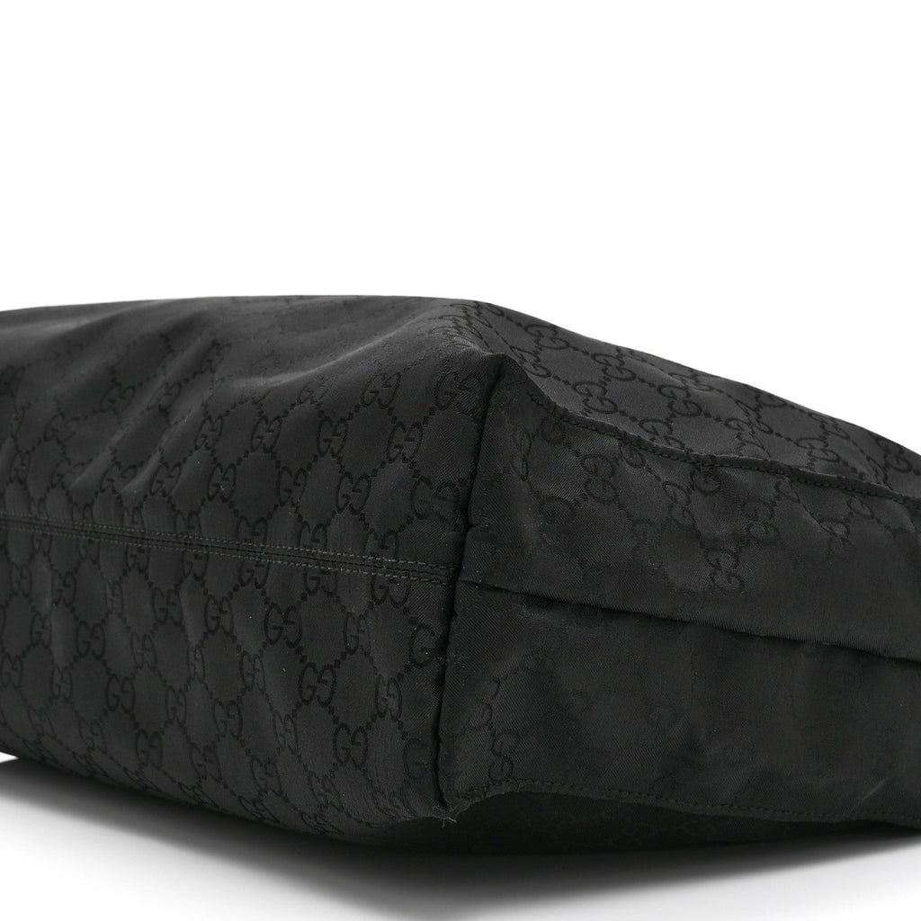 Nylon Monogram Tote Black