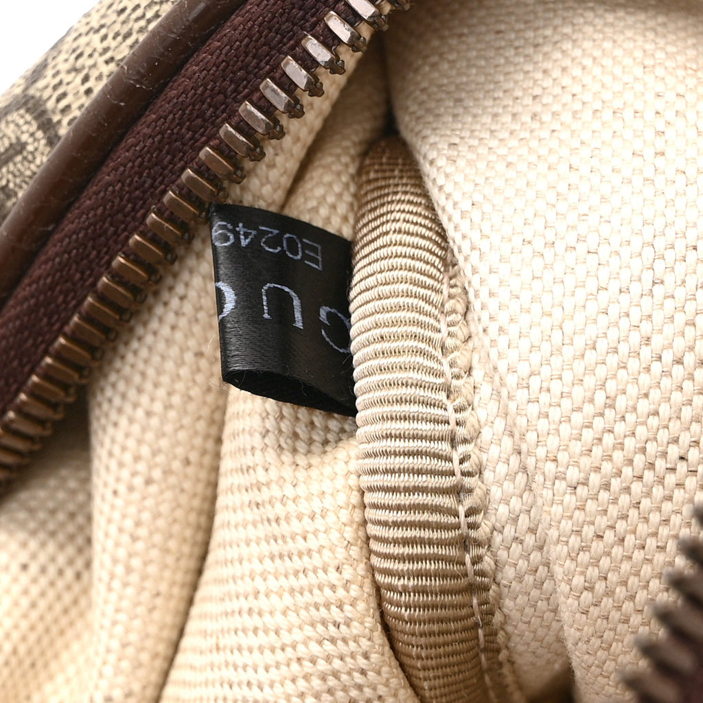 GG Supreme Monogram Courrier Belt Bag Beige New Acero