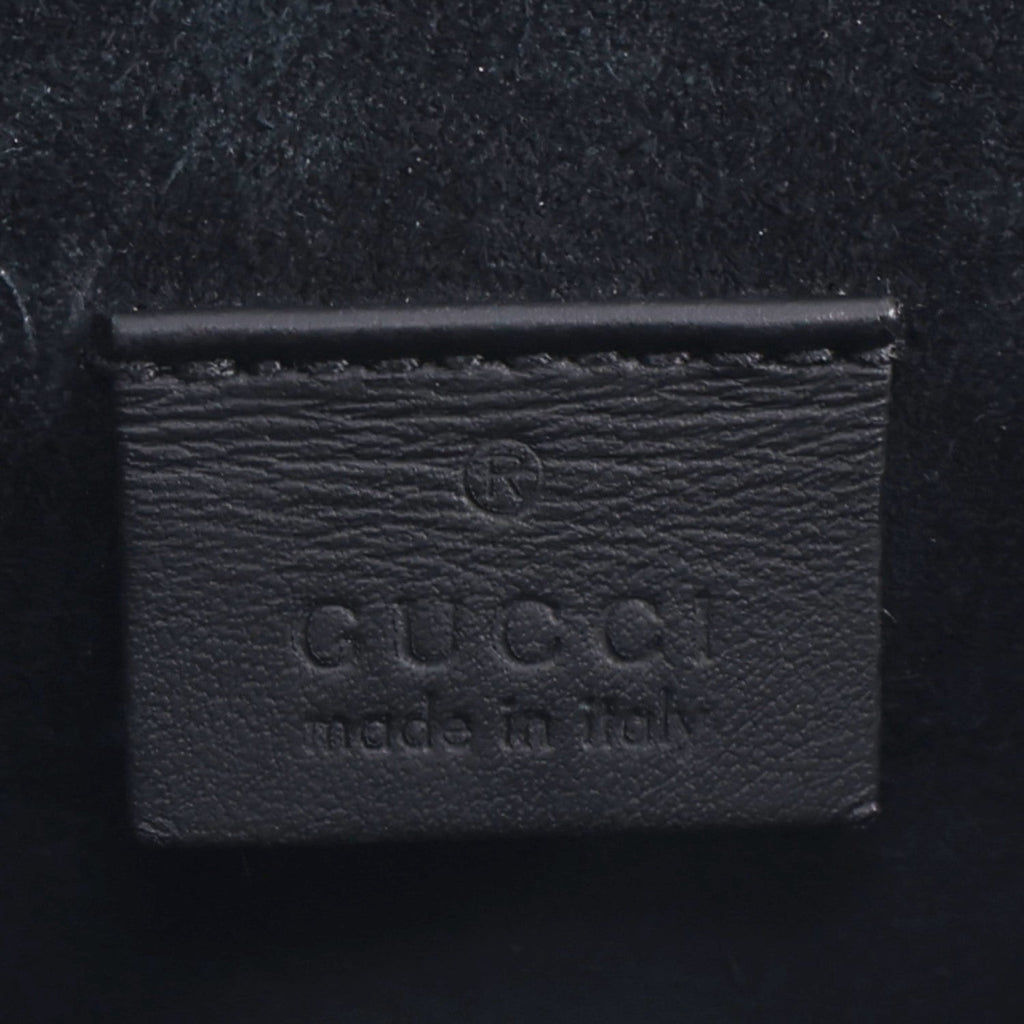 GG Supreme Monogram Mini Dionysus Shoulder Bag Black