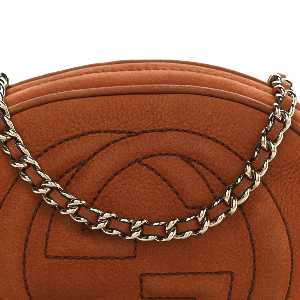 Vitello Range Mini Soho Chain Bag Old Whisky