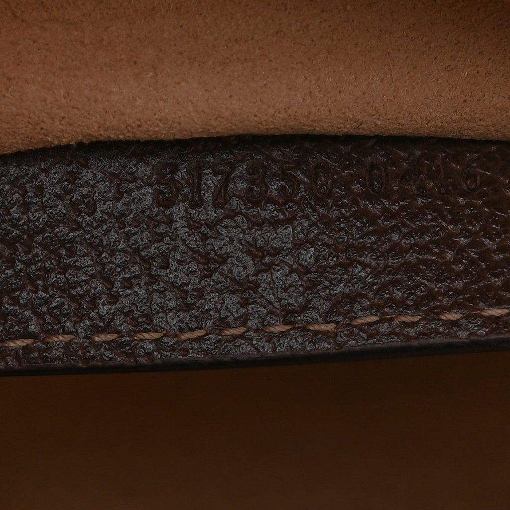 GG Supreme Monogram Web Mini Ophidia Shoulder Bag Brown