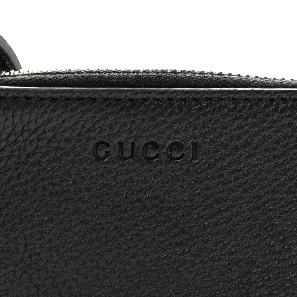 Pebbled Calfskin Mini B Shoudler Bag Black