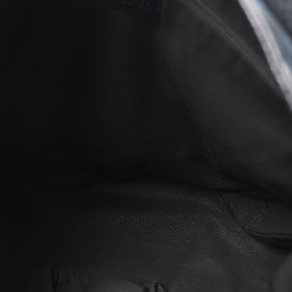 Monogram Web Medium Flap Messenger Black