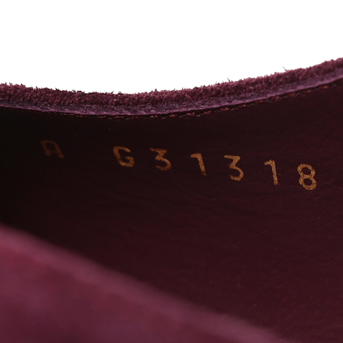Suede Patent Cap Toe CC Slingback Pumps 37 Burgundy