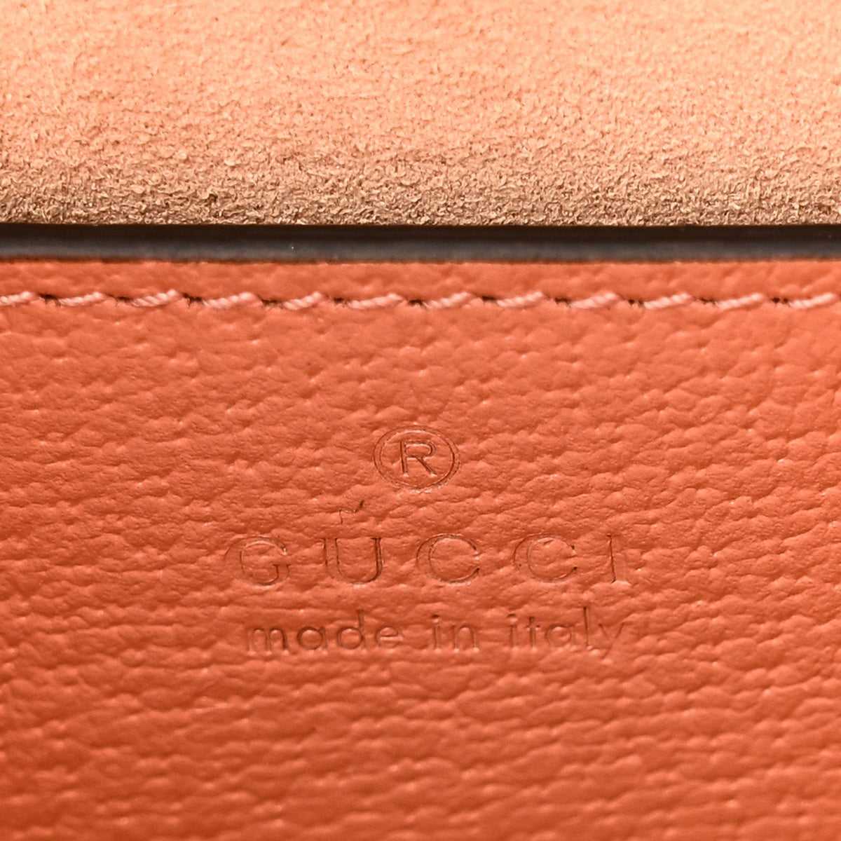 Monogram Textured Dollar Calfskin Small Ophidia Chain Shoulder Bag Cloche Rose Pink