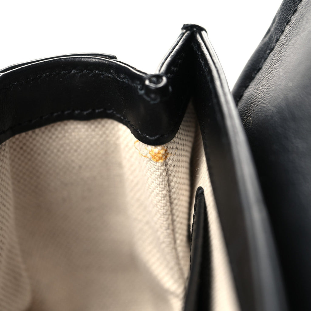 Calfskin Bamboo Mini 1947 Belt Bag 85 34  Black