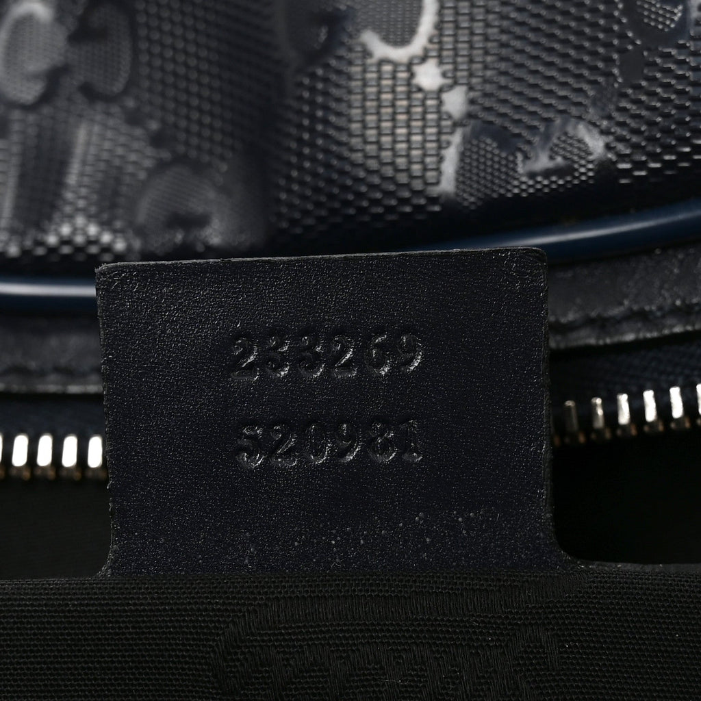 Imprime Monogram Belt Bag Navy