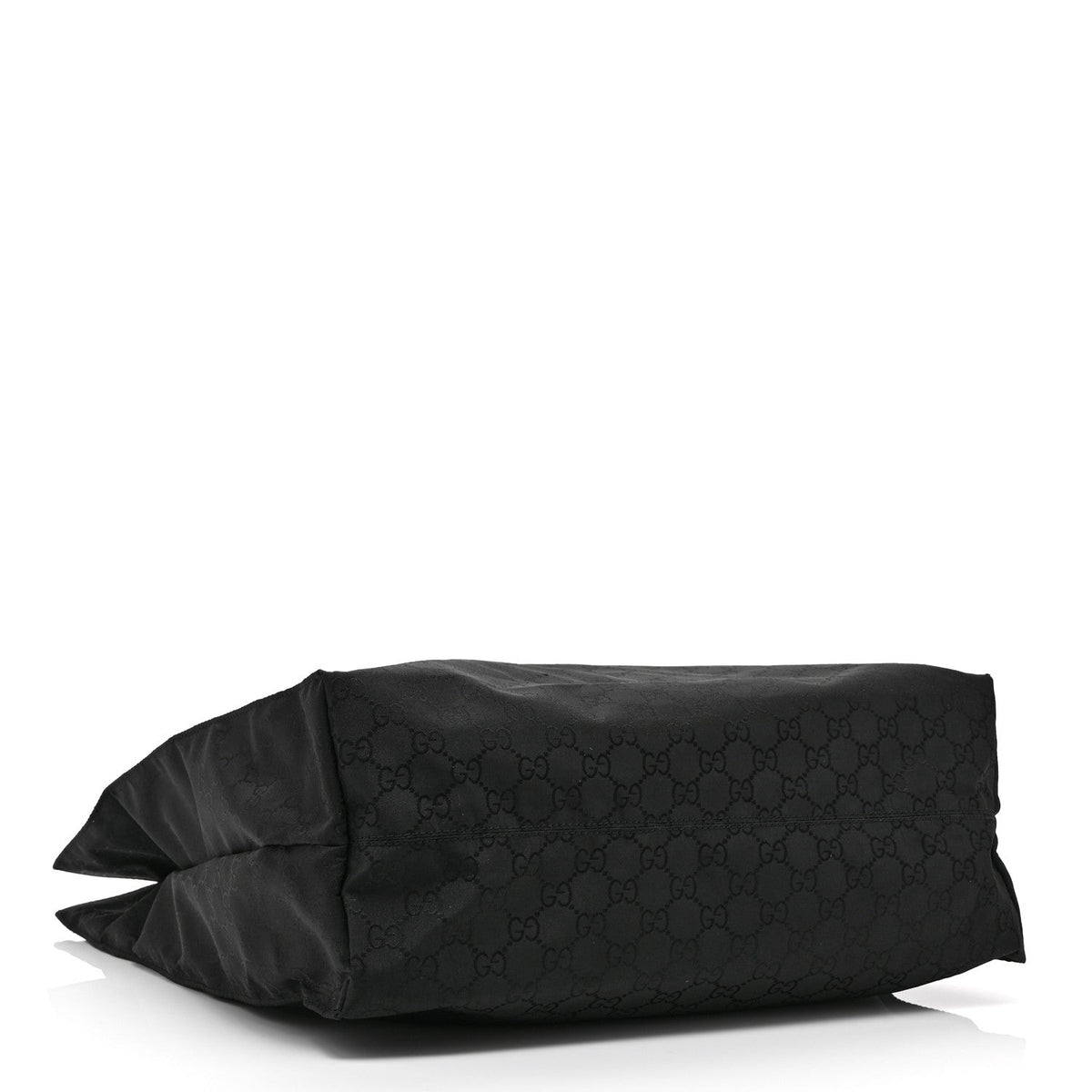 Nylon Monogram Vertical Tote Black