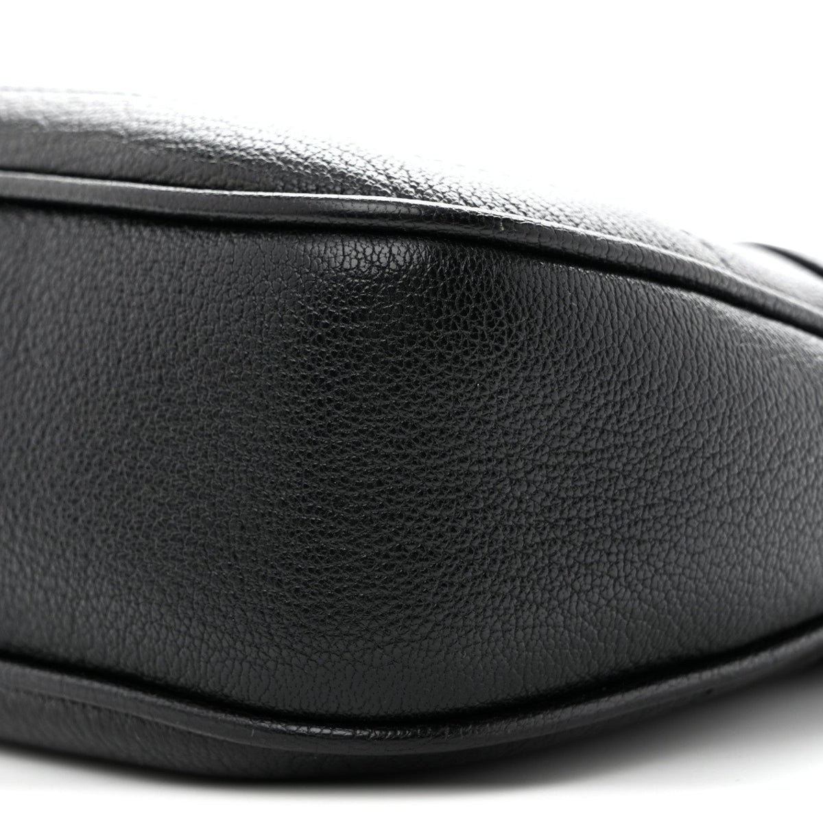 Goatskin Small Aphrodite Shoulder Bag Black