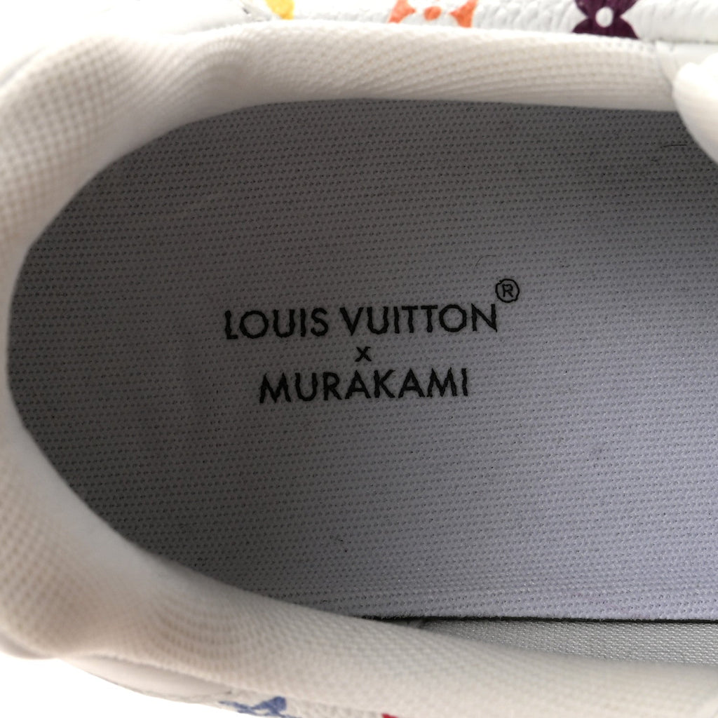 LV X TM Calfskin Monogram Multicolor Womens LV Trainer Sneakers 39 White