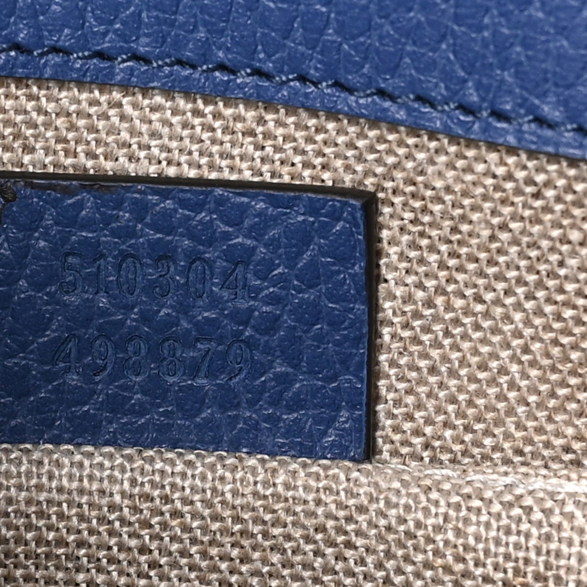 Dollar Calfskin Small Interlocking G Shoulder Bag Caspian