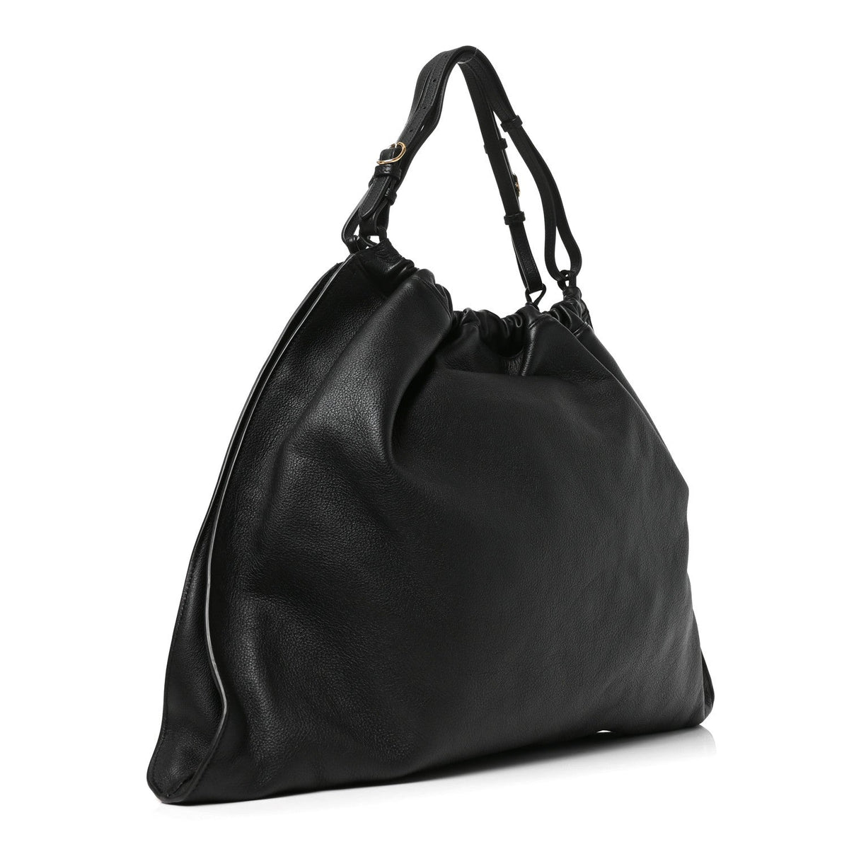 Calfskin Large Blondie Tote  Black