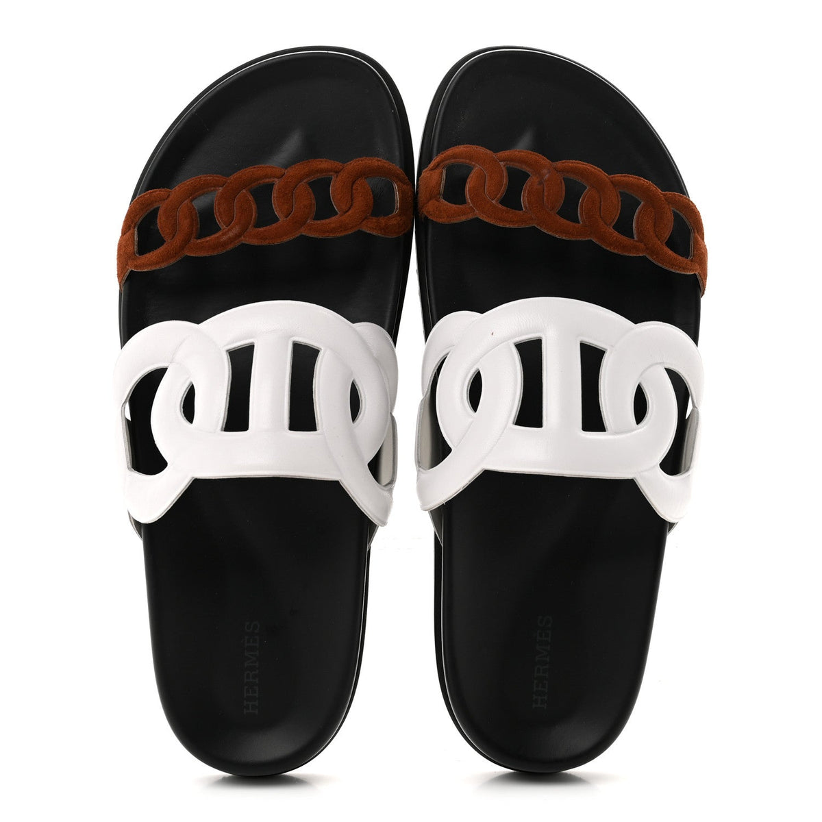 Suede Goatskin Nappa Extra Sandals 41 White Gold