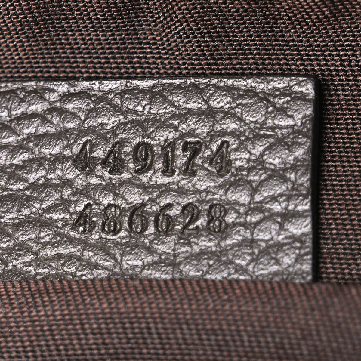 Monogram Belt Bag Dark Brown