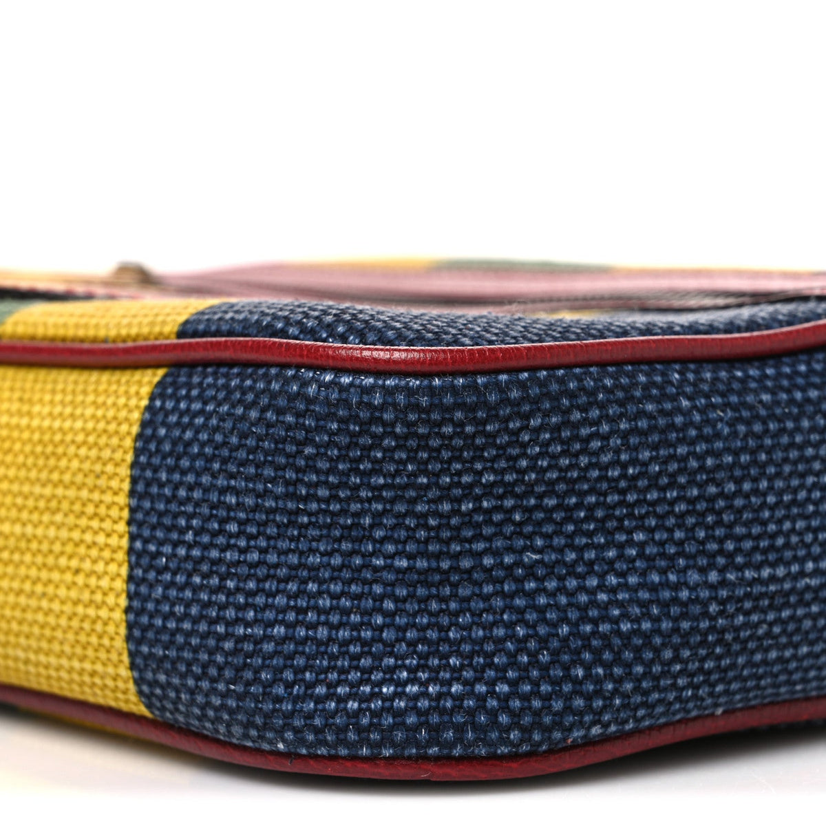 Canvas Marley Stripe Script Logo Gucci 100 Belt Bag 80 32 Multicolor