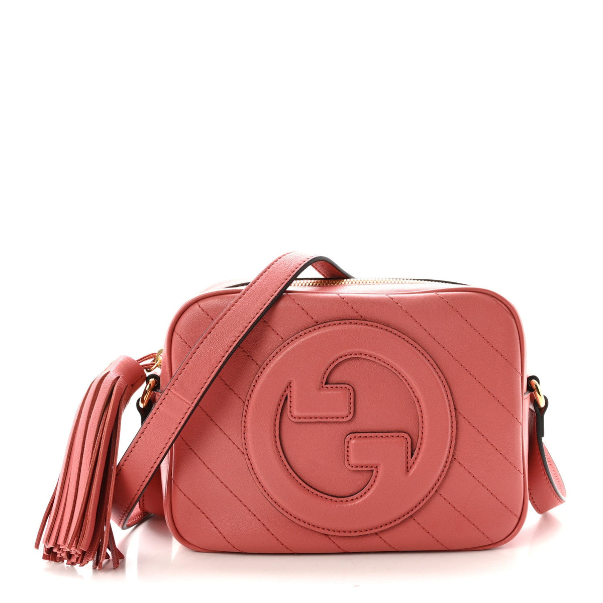 Sakai Be Green Calfskin Diagonal Stitched Small Blondie Shoulder Bag Gorgeus Grace