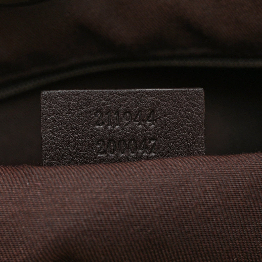 Monogram Medium Sukey Tote Dark Brown
