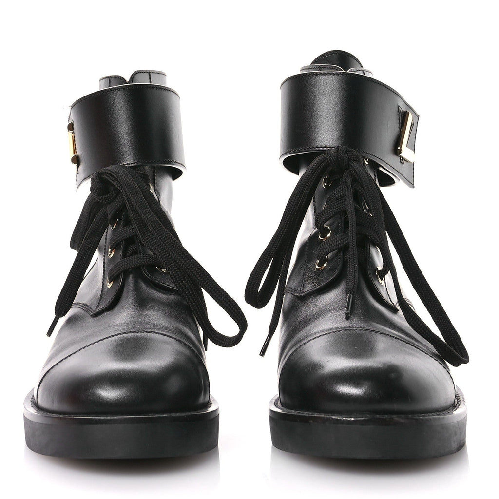 Calfskin Wonderland Ranger Boots 38.5 Black
