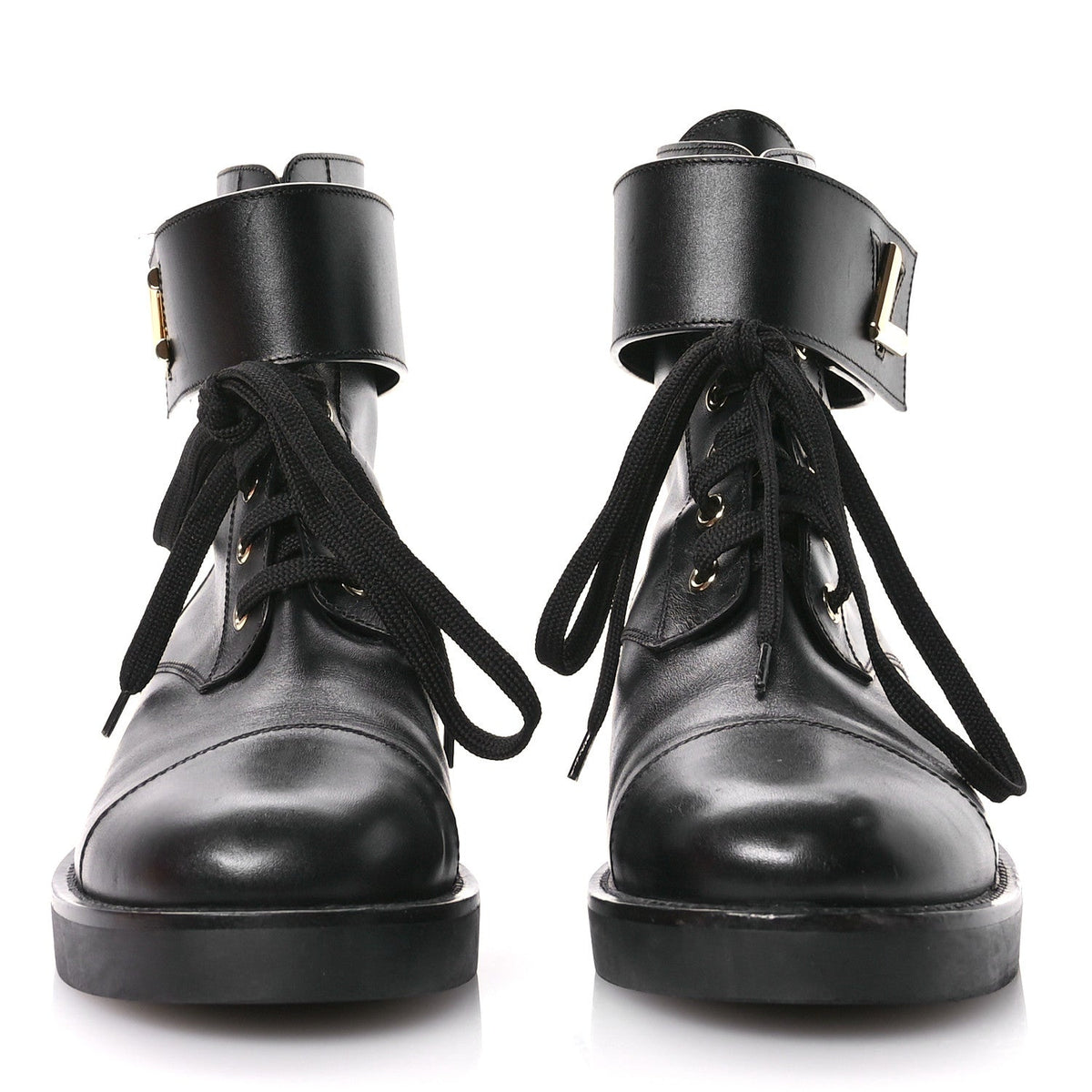 Calfskin Wonderland Ranger Boots 38.5 Black