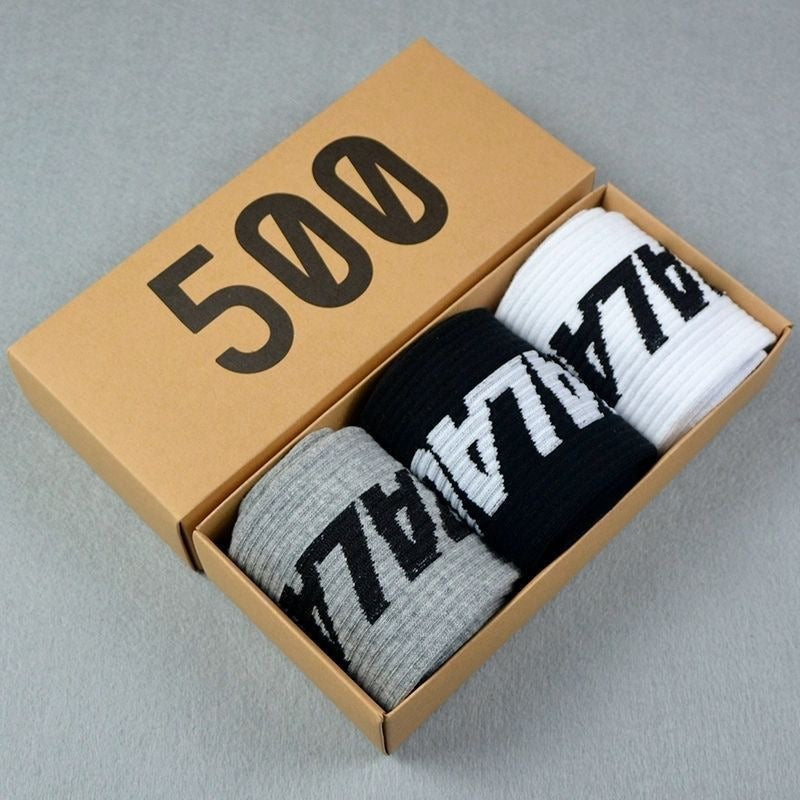 Men socks sweat-absorbent long tube