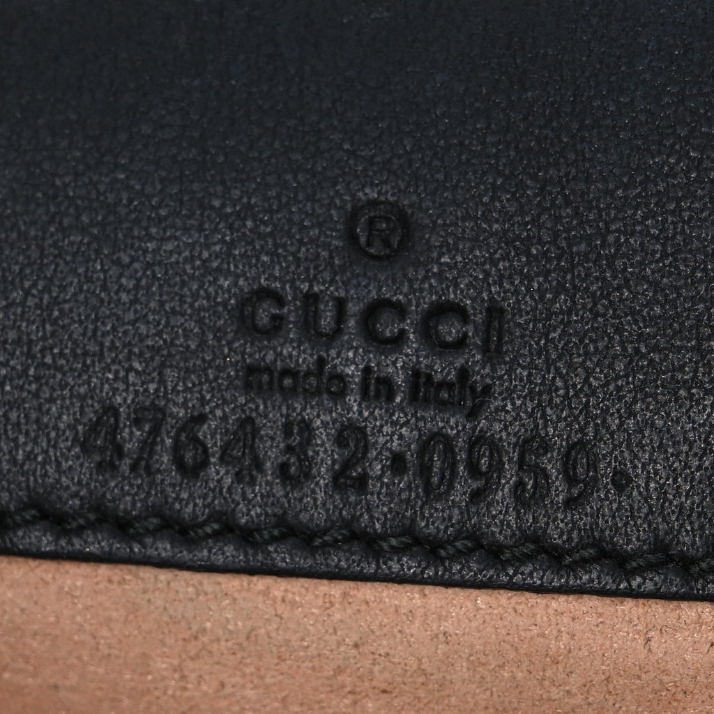 Suede Super Mini Dionysus Shoulder Bag Black