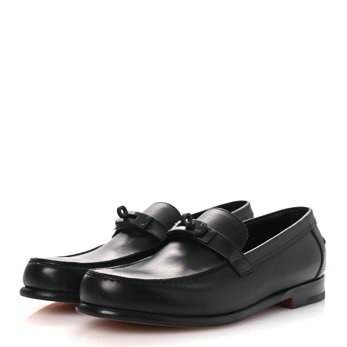 Calfskin Destin Loafer 41 Black