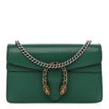 Calfskin Super Mini Dionysus Shoulder Bag Emerald
