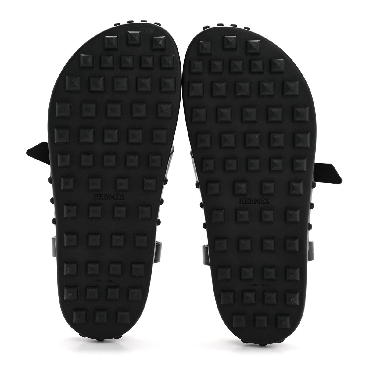 Calfskin Womens Inboard Sandals 38 Black