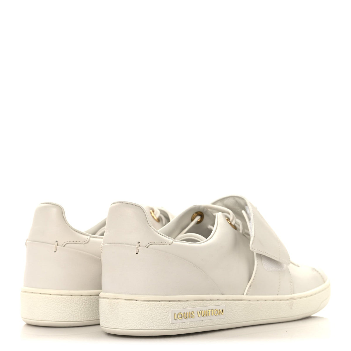 Calfskin Front Row Sneaker 36.5 White