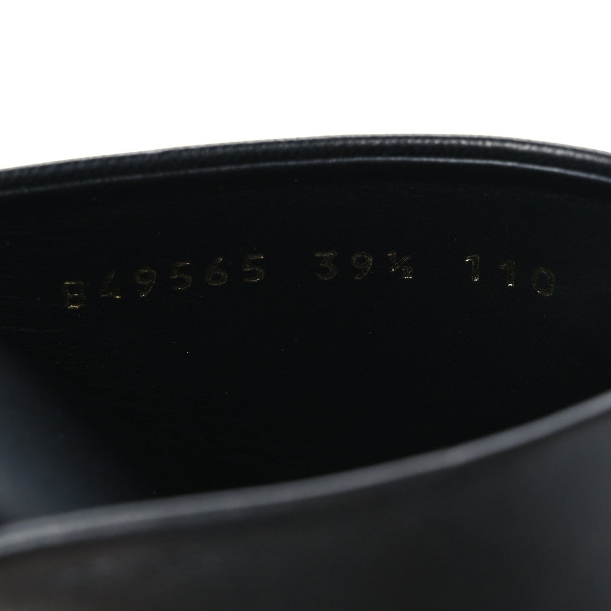 Nappa Annette Horsebit Slippers 39.5 Black