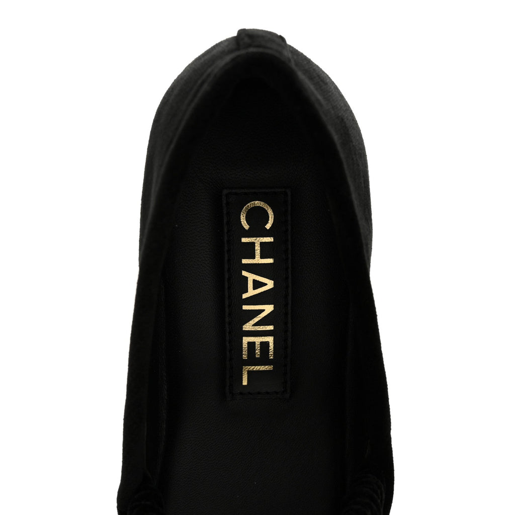 Velvet Mary Jane Flats 39 Black