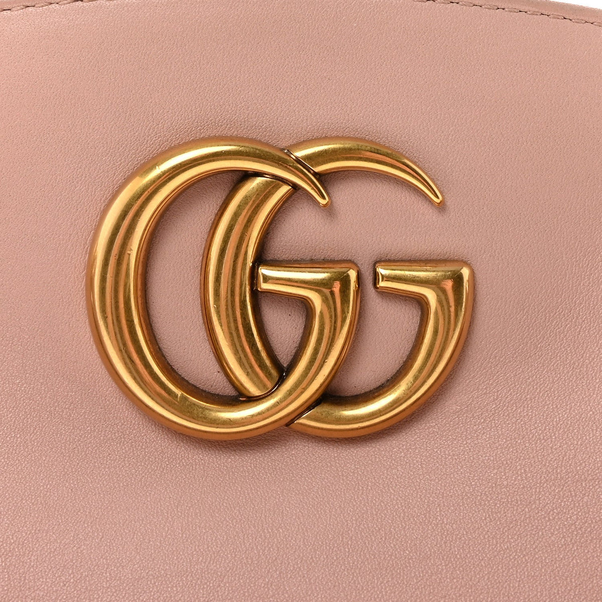 Calfskin Matelasse Medium GG Marmont Open Top Shoulder Bag Perfect Pink