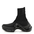 Stretch Textile Patent LV Archlight Sneaker Boots 35 Black