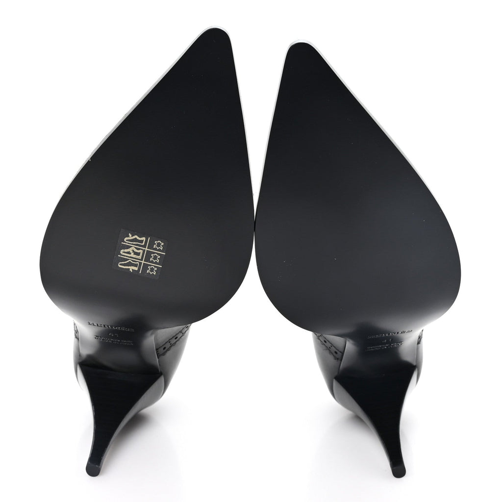 Calfskin Luna Pumps 41 Black